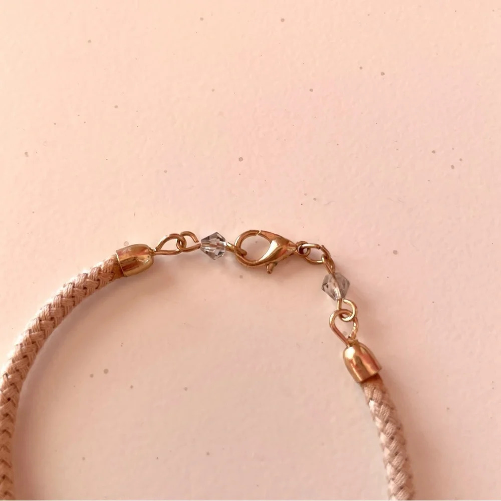 Lauren Conrad Gold Dainty Adjustable Bracelet Set of 3 - Picture 8 of 8